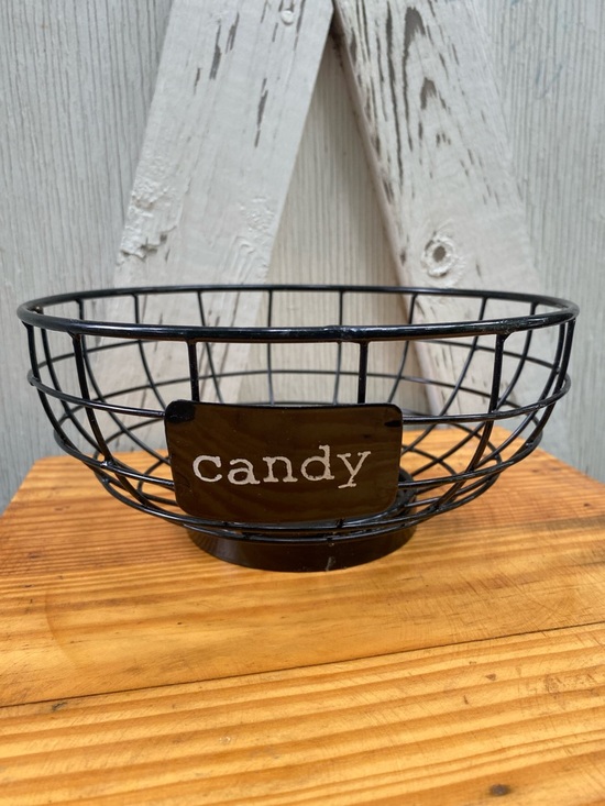 Other - Black Wire 'Candy' Bowl